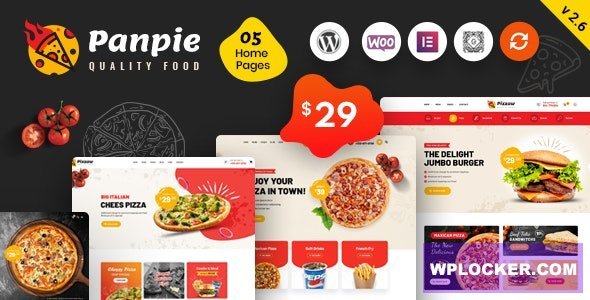 Panpie: قالب ووردبريس احترافي يضيء مطعمك الرقمي