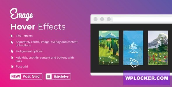 Emage v4.5.2: أضف لمسة ساحرة لتصميماتك مع تأثيرات تحويم الصور المبتكرة لعناصر ووردبريس