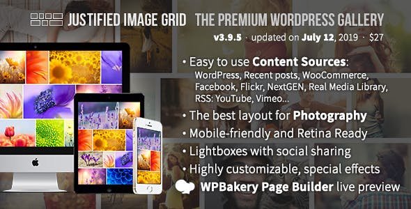 Justified Image Grid v4.8: ارتقِ بمعرض صور ووردبريس الخاص بك إلى مستوى احترافي