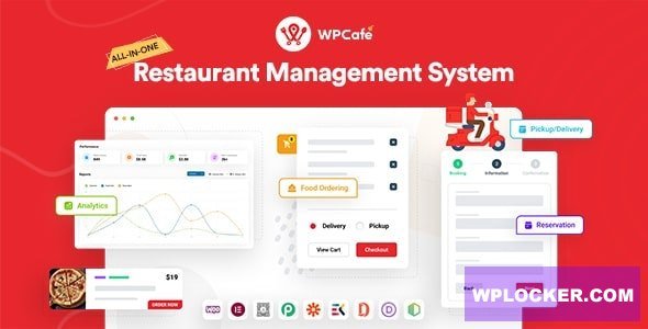 WP Cafe: الحل الأمثل لمطعمك - حجز، قائمة طعام، وطلبات ووكومرس