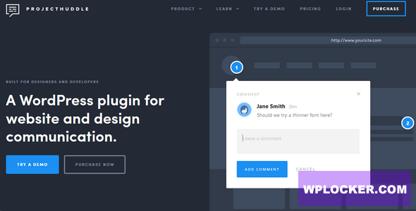 ProjectHuddle: ثورة التواصل بين المصمم والعميل على ووردبريس