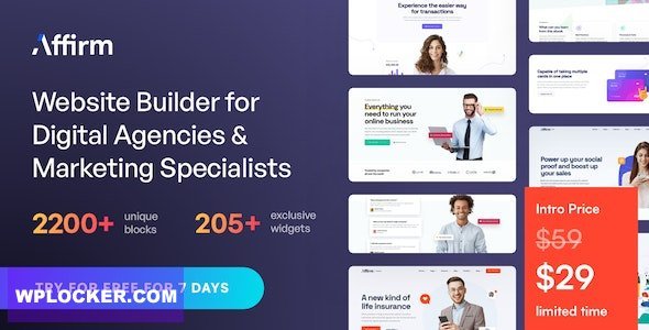 Affirm v4.2.5: قوة تصميم ووردبريس لوكالتك التسويقية الرقمية