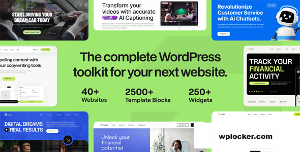 Outgrid v2.2.5: قالب ووردبريس متعدد الاستخدامات يطلق العنان لإبداعك مع Elementor