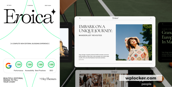 إيروـيـكا v1.3.1: قالب ووردبريس أنيق، خفيف، وبسيط لمدونتك الاحترافية