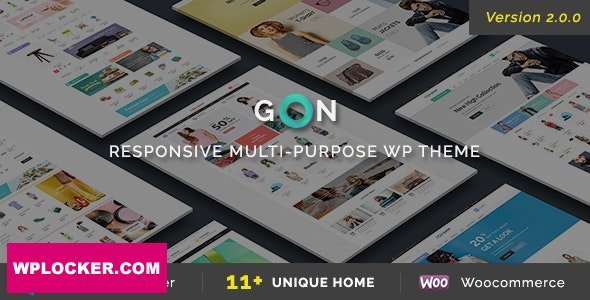 Gon v2.5.2: القالب الشامل لتجارتك الإلكترونية على ووردبريس