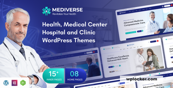 Mediverse: قالب ووردبريس الطبي الأمثل لمؤسسات الرعاية الصحية