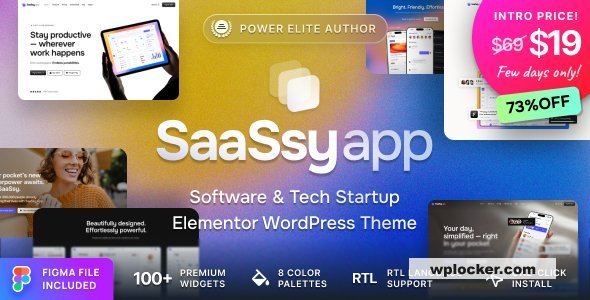 SaaSsy App: القالب الأمثل لشركات البرمجيات والتطبيقات التقنية